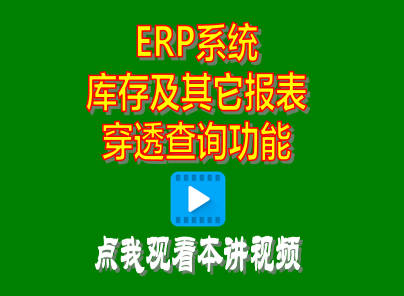 企管王ERP軟件中庫(kù)存報(bào)表其它報(bào)表穿透查詢(xún)功能操作方法